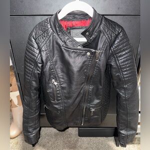 Ci Sono Black Biker Jacket